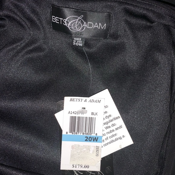 NWT BETSY&ADAM dress size 20W - Picture 3 of 5